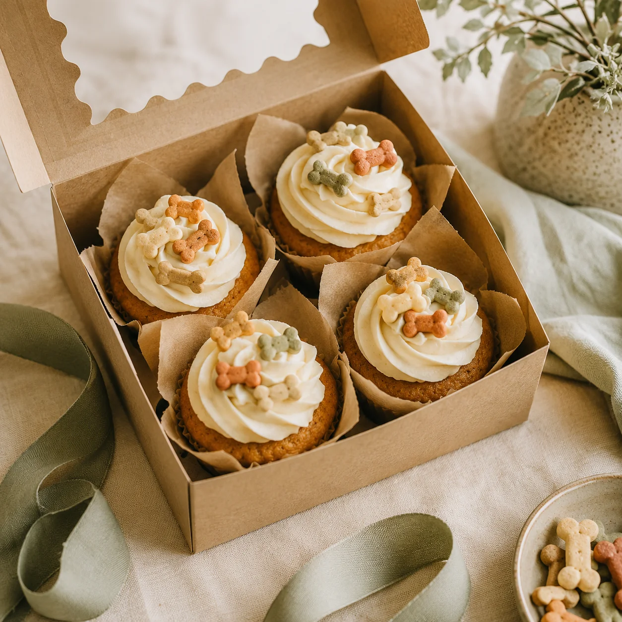Κουτί με pupcakes